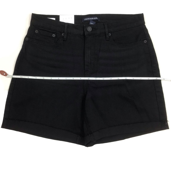 Calvin Klein Jeans Women’s Cut Off Denim Shorts 8 - Picture 6 of 10
